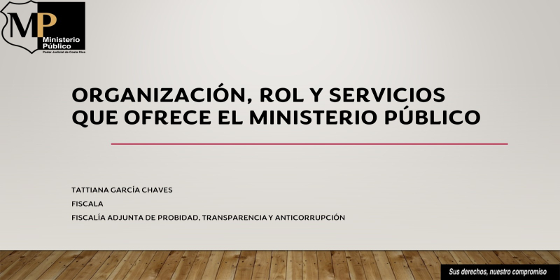 PERSONAS FACILITADORAS JUDICIALES INICIARON JORNADAS INFORMATIVAS SOBRE FUNCIONAMIENTO DEL MP