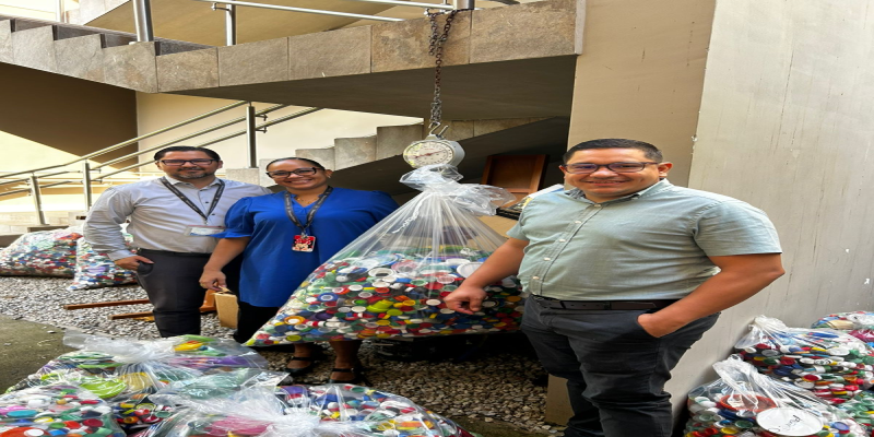 POR SEGUNDO AÑO CONSECUTIVO, LA FISCALÍA DE SANTA CRUZ GANA CONCURSO DE RECICLAJE DE TAPAS PLÁSTICAS