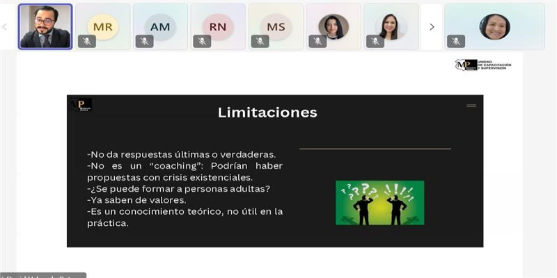 UCS IMPARTIÓ CHARLA SOBRE ÉTICA Y TRANSPARENCIA A PERSONAL DE LA OAPVD