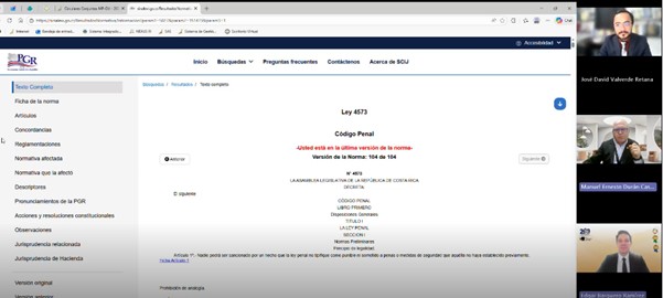 “Derechos Humanos y acceso a la justicia: Protocolo del Ministerio Público y del Organismo de Investigación Judicial (OIJ) para la atención de crímenes de odio y violencia por prejuicio”.