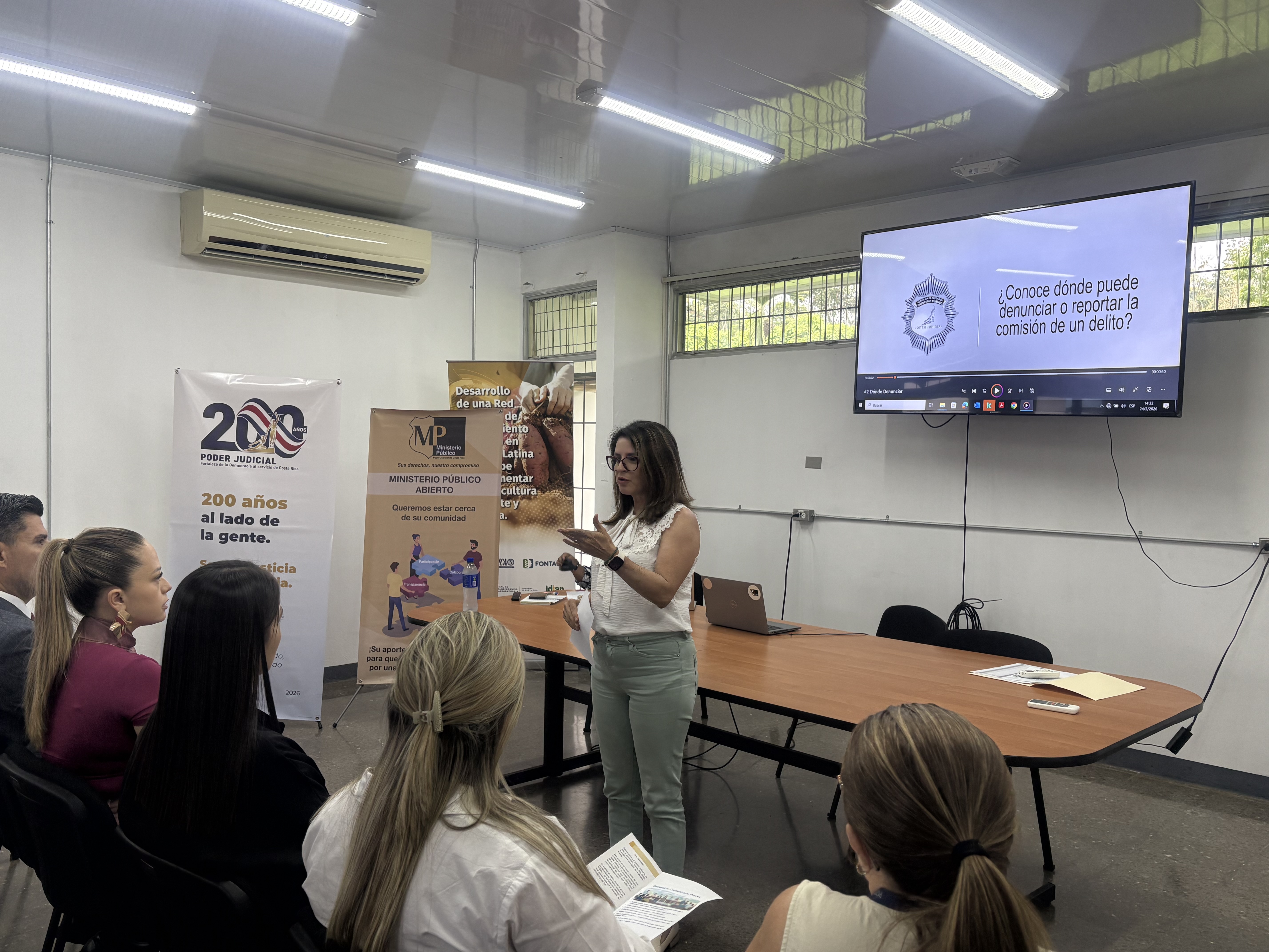 Participantes de la comunidad